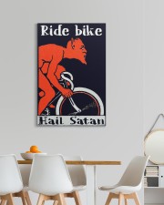 ride bike hail satan pt phq ngt 20x30 Gallery Wrapped Canvas Prints aos-canvas-pgw-20x30-lifestyle-front-05