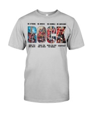 Edd V Hal guitar rock be strong shirt phq-ntv Classic T-Shirt tile