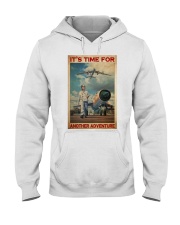 Pilot time for another adventure poster ttb-NTH Hooded Sweatshirt tile