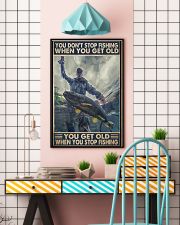 Flyfishing get old pt dvhh ngt 16x24 Poster lifestyle-poster-6