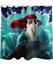 Cat Mermaid BC PDN-dqh Shower Curtain front