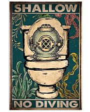 no diving toilet poster ttb ngt Vertical Poster tile