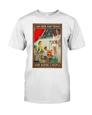 tennis beer 3 people pt lqt-pml Premium Fit Mens Tee tile