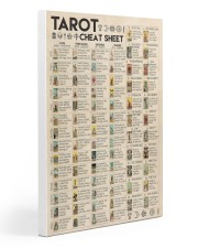 TAROT CHEAT SHEET pt lqt nna Gallery Wrapped Canvas Prints tile