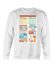 the ultimate kitchen cheat sheet ttb-pml Crewneck Sweatshirt tile
