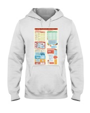 the ultimate kitchen cheat sheet ttb-pml Hooded Sweatshirt tile