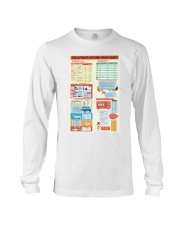 the ultimate kitchen cheat sheet ttb-pml Long Sleeve Tee tile