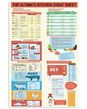 the ultimate kitchen cheat sheet ttb-pml 11x17 Poster front