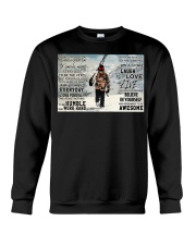 skiing today is the good day pt mttn-dqh Crewneck Sweatshirt tile