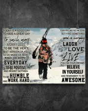 skiing today is the good day pt mttn-dqh 24x16 Poster aos-poster-landscape-24x16-lifestyle-13