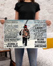 skiing today is the good day pt mttn-dqh 24x16 Poster poster-landscape-24x16-lifestyle-20
