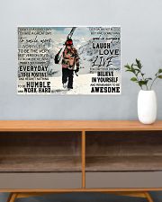 skiing today is the good day pt mttn-dqh 24x16 Poster poster-landscape-24x16-lifestyle-25