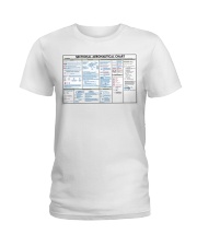 Pilot Sectional Aeronautical Chart PDN-ntv Ladies T-Shirt tile
