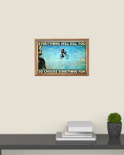 Mountain biking slacklining choose fun mttn nna 24x16 Poster poster-landscape-24x16-lifestyle-09