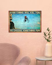 Mountain biking slacklining choose fun mttn nna 24x16 Poster poster-landscape-24x16-lifestyle-23