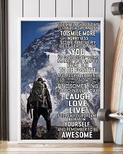 Mountaineering today is a good day verti-dvhh-pml1 16x24 Poster lifestyle-poster-4