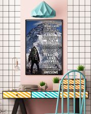 Mountaineering today is a good day verti-dvhh-pml1 16x24 Poster lifestyle-poster-6