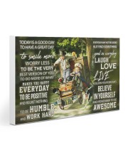 Nurse doctor border collie today good day ttb-ngt Gallery Wrapped Canvas Prints tile