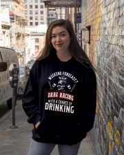 Drag drink dvhd-ntv Hooded Sweatshirt lifestyle-unisex-hoodie-front-1