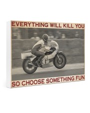Motorcycle Choose ST Fun PDN-dqh 24x16 Gallery Wrapped Canvas Prints front