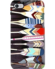 painted canoe paddle pc mttn pml Phone Case i-phone-8-case