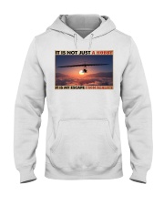 Hang Gliding Excape PDN-pml Hooded Sweatshirt tile