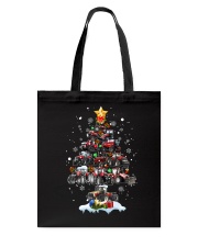 Tractor christmas tree cas dvhd Tote Bag tile