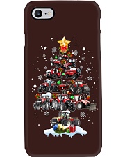 Tractor christmas tree cas dvhd Phone Case tile