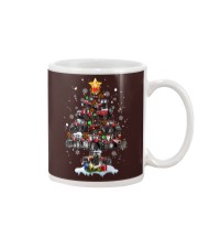 Tractor christmas tree cas dvhd Mug tile