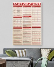 poker cheat sheet pt lqt-dqh 24x36 Gallery Wrapped Canvas Prints aos-canvas-pgw-24x36-lifestyle-front-16