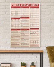 poker cheat sheet pt lqt-dqh 24x36 Gallery Wrapped Canvas Prints aos-canvas-pgw-24x36-lifestyle-front-17