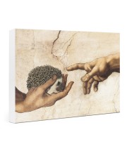 Hedgehog Renaissance Art 3 PDN-dqh 24x16 Gallery Wrapped Canvas Prints front