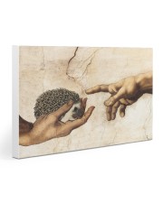 Hedgehog Renaissance Art 3 PDN-dqh Gallery Wrapped Canvas Prints tile