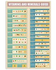 guide to vitamins and minerals ttb ngt Vertical Poster tile