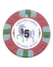 DA VNCI Unicorn chips ornaments ttb-ntv 6 Circle Ornament (Porcelain) tile