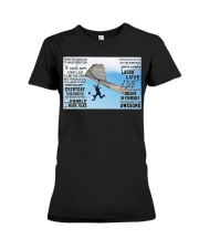 Hang gliding today is good to be great dvhh pml Premium Fit Ladies Tee tile