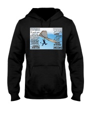 Hang gliding today is good to be great dvhh pml Hooded Sweatshirt tile