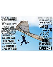 Hang gliding today is good to be great dvhh pml Horizontal Poster tile