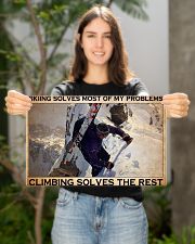 skiing climbing solves-most-of-my-prob pt lqt-NTH1 17x11 Poster poster-landscape-17x11-lifestyle-19