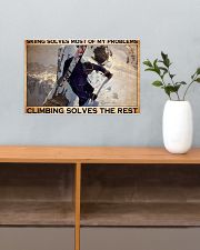 skiing climbing solves-most-of-my-prob pt lqt-NTH1 17x11 Poster poster-landscape-17x11-lifestyle-24