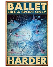 ballet like sport only harder pt lqt nna Vertical Poster tile