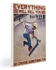 Choose fun scooter dvhd-ntv Gallery Wrapped Canvas Prints tile