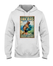 girl rather be hiking german shepherd pt lqt nna Hooded Sweatshirt tile