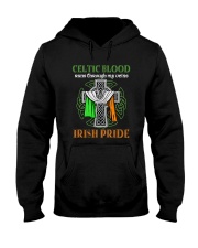irish pride celtic blood lqt-nna Hooded Sweatshirt front