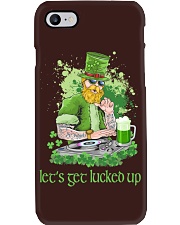 st patrick's let's get lucked up ttb ngt Phone Case tile