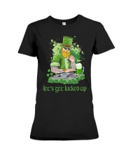st patrick's let's get lucked up ttb ngt Premium Fit Ladies Tee tile