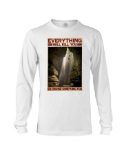 Caving choose fun dvhd-ntv Long Sleeve Tee tile