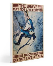 Alpine climb brave dvhd-ntv Gallery Wrapped Canvas Prints tile