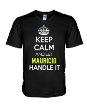 MAURICIO CALM SHIRT V-Neck T-Shirt thumbnail
