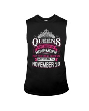 REAL QUEENS ARE BORN ON NOVEMBER 18 Sleeveless Tee thumbnail